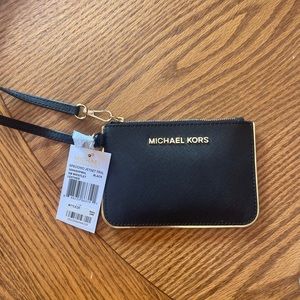 Black Michael Kors Wristlet